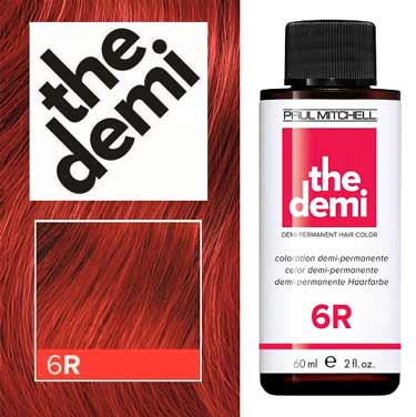 Купить Paul Mitchell The Demi - Тонирующая краска для волос 60 мл 6R - Красный темный блондин Артикул: 000006824 Фото на весь экран №1