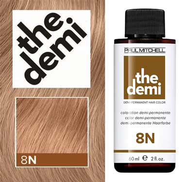 Купить Paul Mitchell The Demi - Тонирующая краска для волос 60 мл 8N - Светлый блондин Артикул: 000006827 Фото на весь экран №1