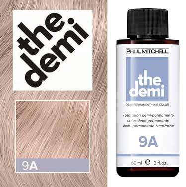 Купить Paul Mitchell The Demi - Тонирующая краска для волос 60 мл 9A - Пепельный очень светлый блондин Артикул: 000006831 Фото на весь экран №1