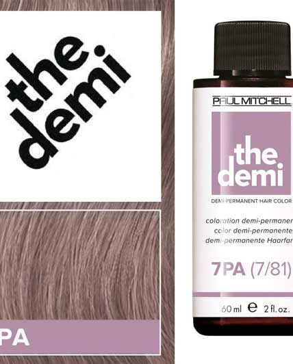 Купить Paul Mitchell The Demi - Тонирующая краска для волос 60 мл 8РА - Перламутрово-пепельный светлый блондин Артикул: 000006829 Фото на весь экран №1