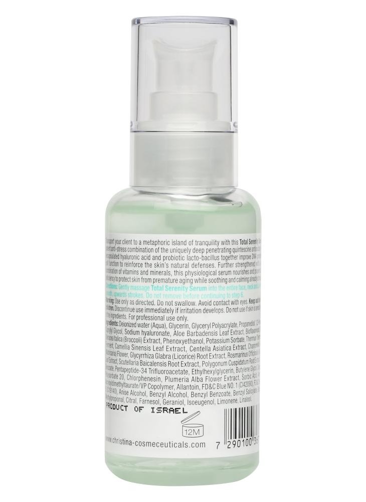 Купить CHRISTINA Unstress Total Serenity Serum - Успокаивающая сыворотка "Тоталь" 30 мл Артикул: 000001600 Фото на весь экран №2