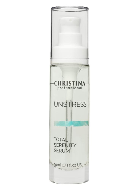 Купить CHRISTINA Unstress Total Serenity Serum - Успокаивающая сыворотка "Тоталь" 30 мл Артикул: 000001600 Фото на весь экран №1