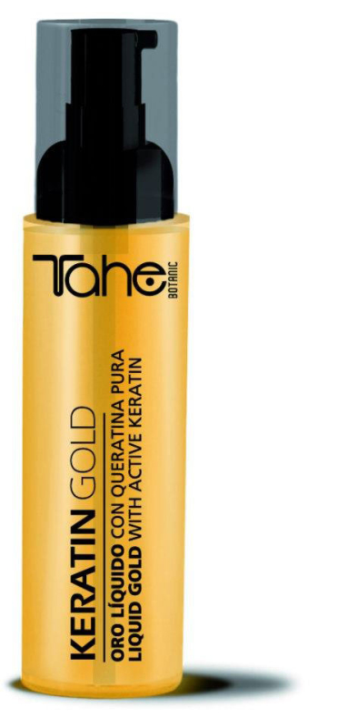 Купити Tahe Botanic Keratin Gold - Арганова олія з частинками рідкого золота  125 мл Артикул: 000012963 Фото повноекранне №1
