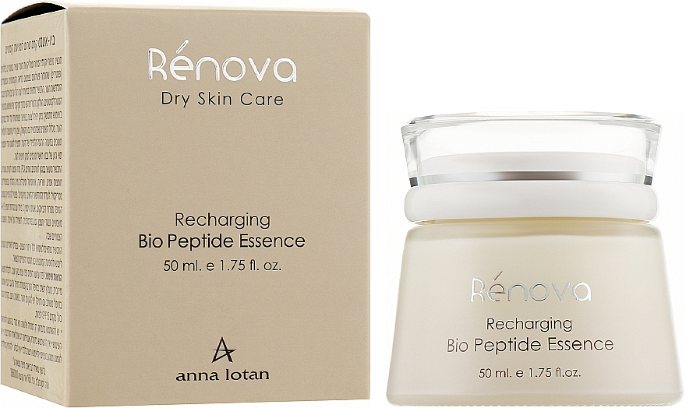 Купить Anna Lotan Renova Reging Bio Peptide Essence - Био Эссенс сыворотка против морщин 50 мл 785 Артикул: 000008159 Фото на весь экран №1