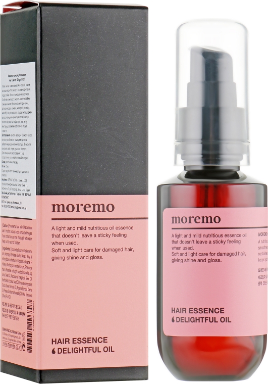 Купити Moremo Hair Essence Delightful Oil - Олія-есенція для волосся 150 мл Артикул: 000012281 Фото повноекранне №1