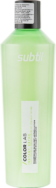 Купити Subtil Color Lab Bivalent Shampoo - Бівалентний шампунь жирне коріння-сухі кінці 300 мл Артикул: 000013077 Фото повноекранне №1