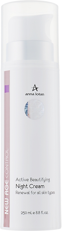 Купити Anna Lotan New Age Control Active Beautifying Cream - Нічний Крем Нова ера 250 мл 4050 Артикул: 000008134 Фото повноекранне №1